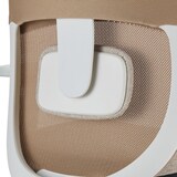 thumbnail of Ergonomische bureaustoel Skandis zonder hoofdsteun beige / wit frame hjh OFFICE
