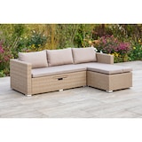 thumbnail of Merxx Veneto Eckbank mit ausziehbarer Ablage, inkl. Staufläche