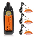 thumbnail of EASYmaxx Solar-Generator Kit 4500mAh - schwarz/orange