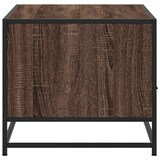 thumbnail of vidaXL Couchtisch Braun Eichen-Optik 100x50x45 cm Holzwerkstoff Metall