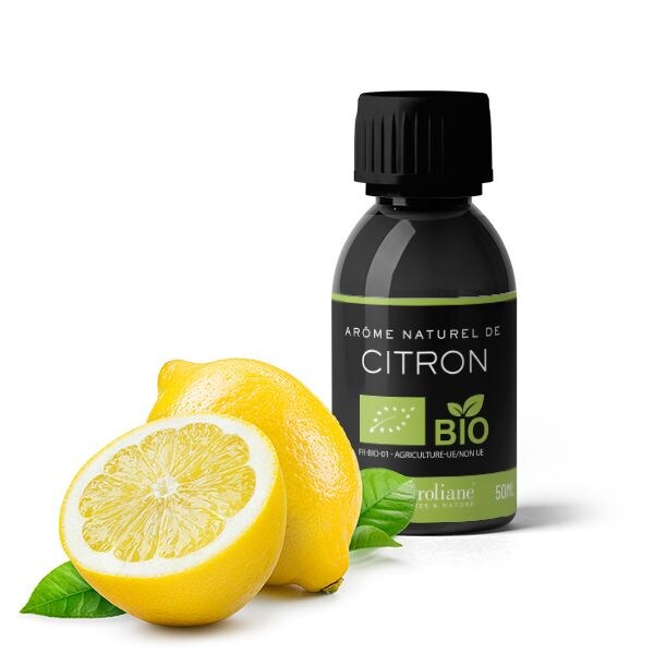 Arôme naturel de Citron Bio 250 ml