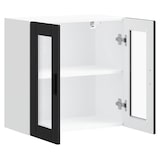 thumbnail of vidaXL Küchen-Hängeschrank mit Glastür Porto Schwarz