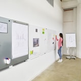 thumbnail of ROCADA 6521PRO Skinwhiteboard rahmenlos PE besch. 100x150cm, weiß