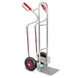 thumbnail of Stapelkarre/Sackkarre aus Aluminium blank, mit pannensicheren Reifen, BxTxH 520 x 550 x 1200 mm, Tragkraft 200 kg