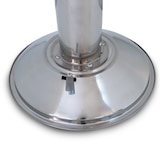 thumbnail of ACTIVA Edelstahl Holzkohle Säulengrill "Augsburg" mit 39 cm großen verchromten, verstellbaren Grillrost und Belüftung in der Säule