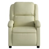 thumbnail of vidaXL Massagesessel Elektrisch Creme Echtleder