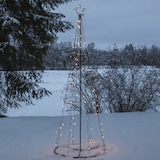 thumbnail of LED Lichterbaum mit Sternspitze Weihnachtsbaum Tannenbaum funkelnd 2,1m f. Außen