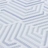 thumbnail of vidaXL Matratzenpads Weiß und blau 160 x 200 cm Gel-Speicherschaum