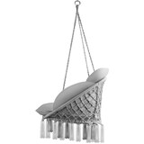 thumbnail of tectake Poltrona sospesa Samira - grigio - 404878
