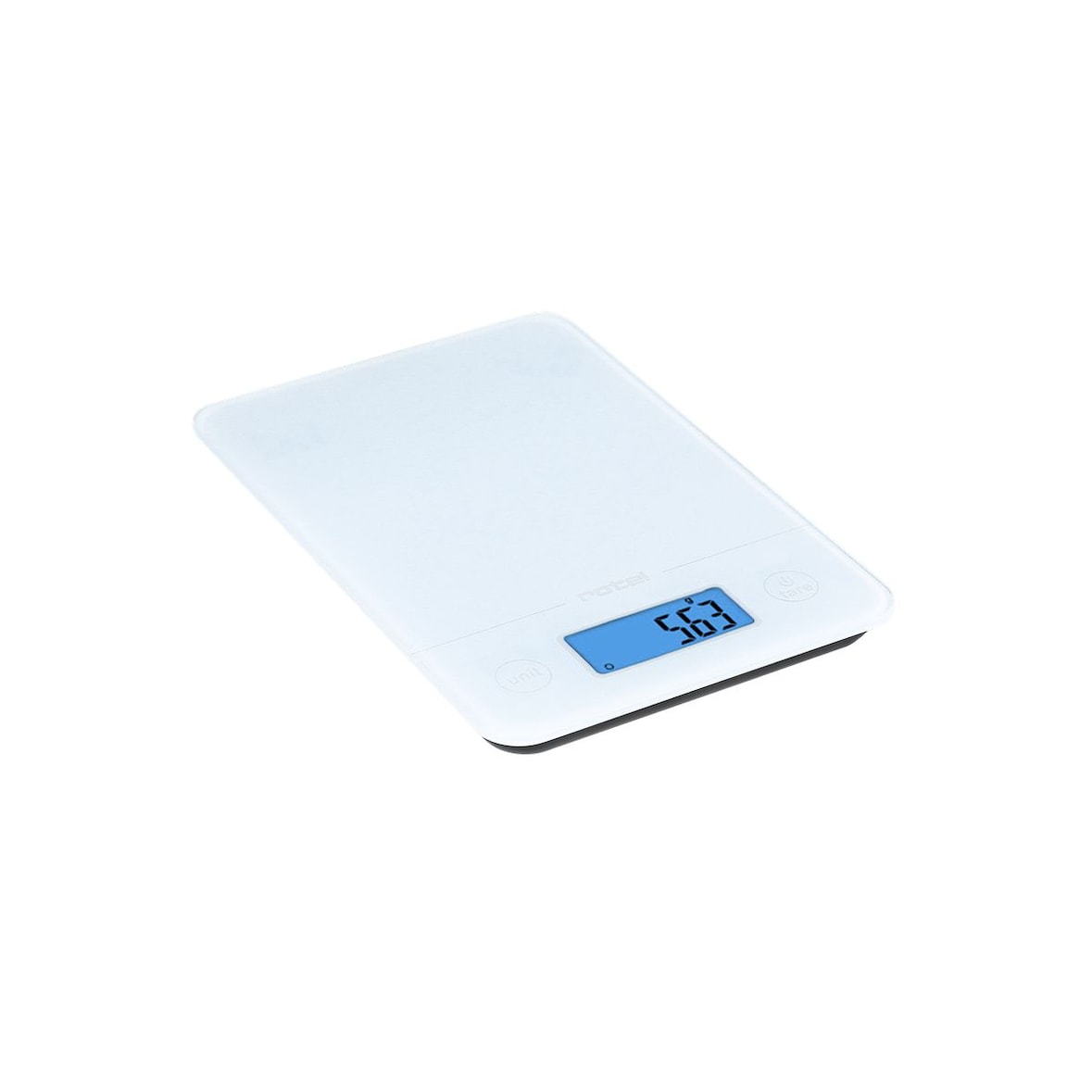 Rotel White elektronische keukenweegschaal met touchscreen
