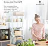 thumbnail of Brooklyn 23 Mini-Kühlschrank Glastür LED Ablage Schwarz