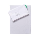 thumbnail of Benetton - Conjunto de Cama 2 Peças (Capa de Edredão 155X220Cm + Fronha 80X80Cm) 200Tc 100% Algodão Branco e Cinzento P&B