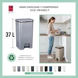 thumbnail of COM-FORT HOUSE | Cubo de Basura con Pedal | Capacidad de 37 litros | Cubo Reciclaje | Color Class Negro | Cubo de Basura Orgánico Cocina