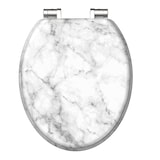 thumbnail of MDF WC Sitz MARMOR STONE, Toilettendeckel mit Absenkautomatik Motiv, Klobrille mit Holzkern, Toilettensitz, WC Deckel