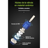 thumbnail of Water No Limits - Grifo Ducha Cuadrado LH-8906  | Acero Cepillado