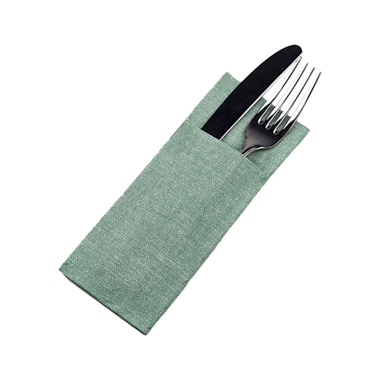 MONOUSO - Zakvouw papieren servet Cow Boys Groen 32x40cm (30 stuks)