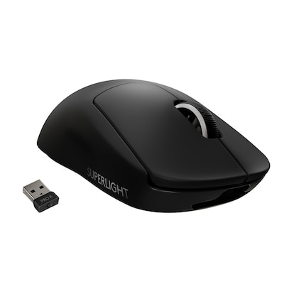 Logitech G Pro X Superlight Mouse derecho RF inalámbrico 25600 DPI
