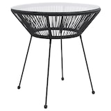 thumbnail of Helloshop26 - Juego de comedor de jardín exterior negro de 5 piezas 02_0013894