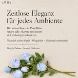 thumbnail of LAYBA Künstliche Rosen 3er-Set blau 65 cm