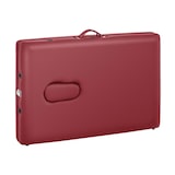 thumbnail of physa Massageliege klappbar - 2 Zonen - 185 x 60 x 62 - 86 cm - 220 kg - rot