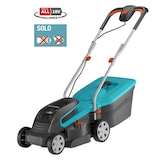 thumbnail of Gardena PowerMax Rasenmäher mit Radantrieb Akku Schwarz, Blau, Orange