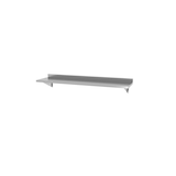 thumbnail of Estante de pared Hendi con soportes de acero inoxidable 1400x300x250mm