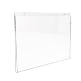 thumbnail of Danieli Store | Soporte para cartel de pared en metacrilato con agujeros para ser fijado | Expositor para avisos de pared | (3 Unidades A3 Horizontal)