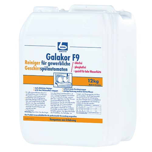 Dr. Becher 12 kg "Dr. Becher" Galakor F9 Geschirrreiniger 10 l