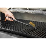 thumbnail of Tarrington House Spazzola con raschietto e spugna per barbecue 3 in 1, rame/acciaio inox/poliestere, 38 cm, nero