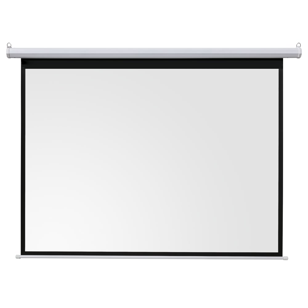 celexon basic line Motorleinwand 240 x 180cm,Leinwand Format 4:3, Heimkino Leinwand, Beamerleinwand,3D Leinwand,Full HD Leinwand, elektrische Leinwand