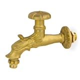 thumbnail of Nostalgie Auslaufventil Drache 1/2 Zoll poliertes Messing