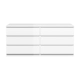 thumbnail of Nada Kommode 6 Schubladen weiss hochglanz.