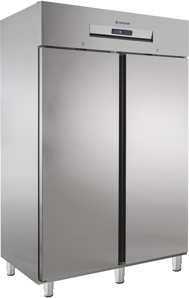 GastroHero Kühlschrank KSN-PROFI1400 | GN 2/1 | 1168 Liter | Gewerbekühlschrank Edelstahl | -2°C bis +8°C | hochwertige Isolierung | Made in Europe