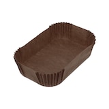 thumbnail of MONOUSO - Kraftpapier für Heißluftfritteusen Braun 150g 13,8x8,9x3,5cm (50 Stück)