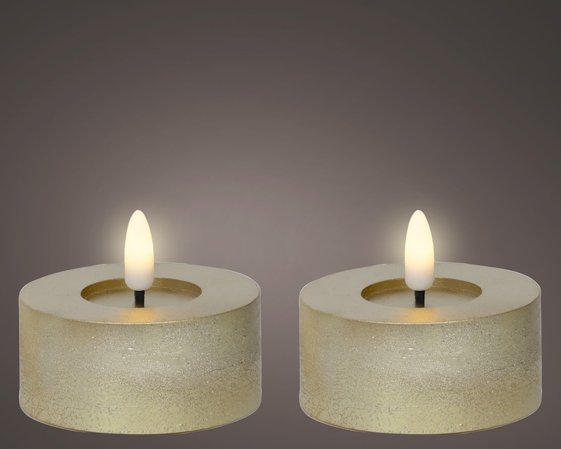 Batteriebetriebene LED-Kerzen (3er-Set) Mit Timer & Flackerlicht – Realistisch & Sicher Für Zuhause