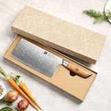 thumbnail of XinZuo - Damast-Hackbeil (chinesisches Kochmesser) - B37 Lan Serie