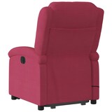 thumbnail of vidaXL Massagesessel mit Aufstehhilfe Elektrisch Weinrot Samt