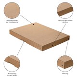 thumbnail of Falken 22001776 PURE Box Nature DIN A3, Füllhöhe 40 mm braun - Braun