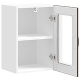 thumbnail of vidaXL Küchen-Hängeschrank mit Glastür Lucca Braun Eichen-Optik