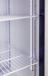 thumbnail of GastroHero Kühlschrank SRH40G | 380 Liter | Lagerkühlschrank mit Glastür | LED-Beleuchtung | abschließbar | digitale Temperaturregelung 0-8°C