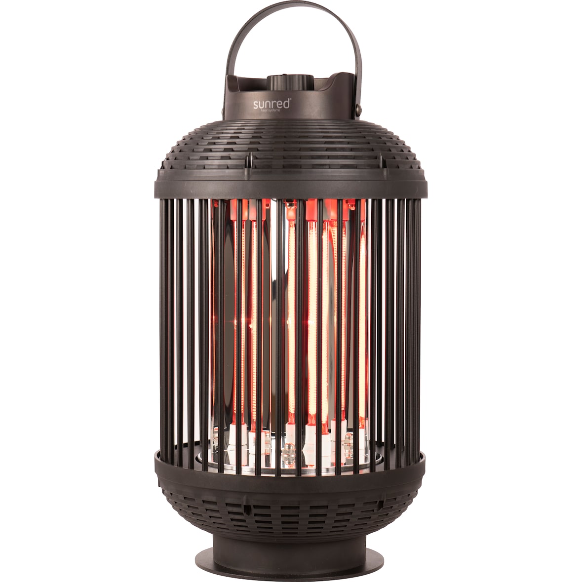 Stufa Sunred Indox Tavolo Scuro Nero 1200 Watt