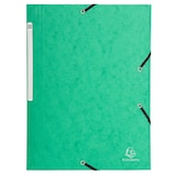 thumbnail of Exacompta  Cod. 55950E - Cartella 3 lembi con elastici  Maxi Capacity Scotten cartoncino lustré 600 g/mq - 24x32cm colori assortiti- Conf. da  25 pz.
