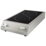 thumbnail of Induktions-Kochfläche mit Drehregler 2x 3,5 KW SCHOTT CERAN® Feld