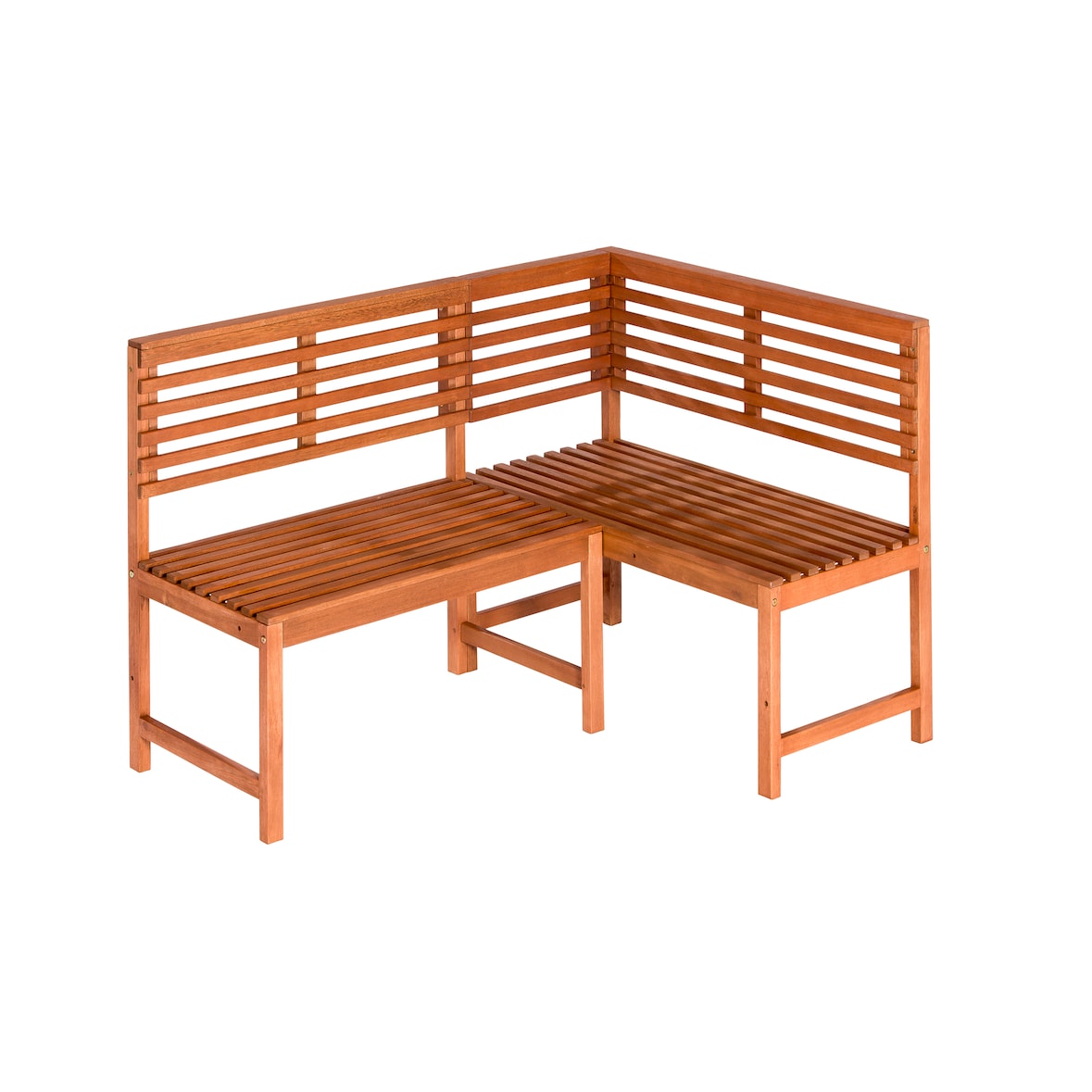 Merxx Eckbank 100 x 90 cm FSC ® Eukalyptusholz