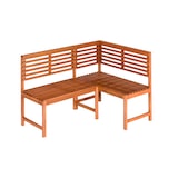 thumbnail of Merxx Eckbank 100 x 90 cm FSC ® Eukalyptusholz