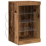 thumbnail of vidaXL Sideboard mit LED-Leuchten Altholz 41x37x67 cm