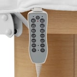 Ein elektrischer Handregler für einen Massagestuhl.