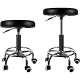 thumbnail of ValeDelucs Kruk Bureaustoel met wielen - In hoogte verstelbaar - Zwart