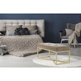 thumbnail of Sitzbank Adelyn 100 Taupe / Gold