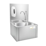 thumbnail of Lave-mains à commande fémorale + Distributeur de savon PREMIUM / GOLDINOX